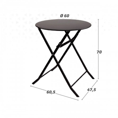 Складной стол Aktive 60 x 70 x 60 cm Сталь image 3