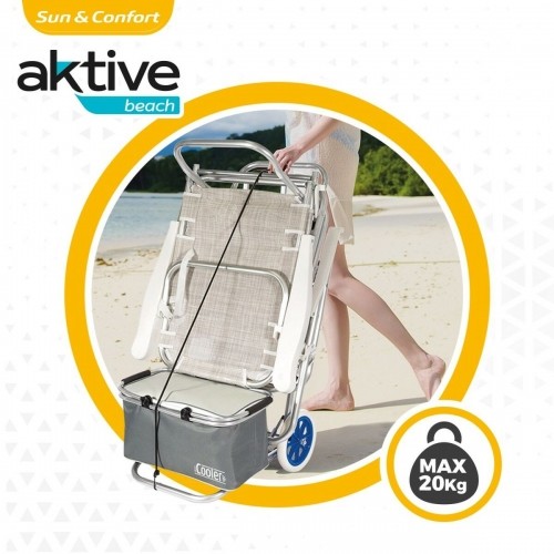 Multi-purpose Cart Aktive Blue 47 x 100 x 52 cm (4 Units) image 3