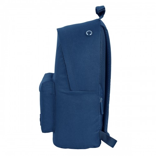 School Bag Safta   31 x 41 x 16 cm Navy Blue image 3