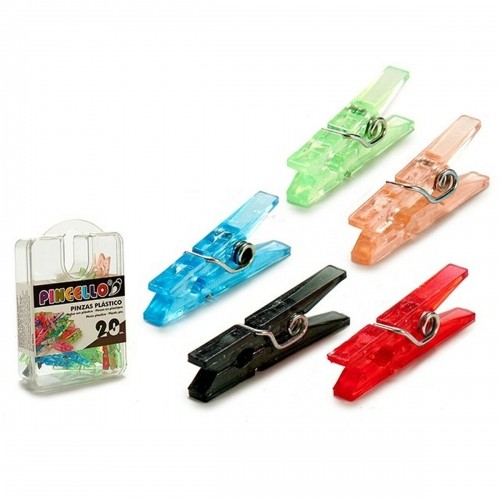 Clamps Plastic Multicolour (24 Units) image 3