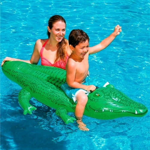 Inflatable pool figure Intex Crocodile 168 x 86 cm (12 Units) image 3