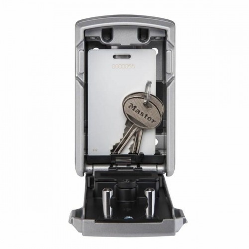Key padlock Master Lock 5441EURD Zinc Plastic Rectangular image 3