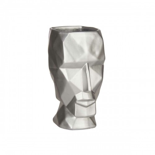 Gift Decor Кувшин 3D Лицо Серебристый полистоун 12 x 24,5 x 16 cm (4 штук) image 3