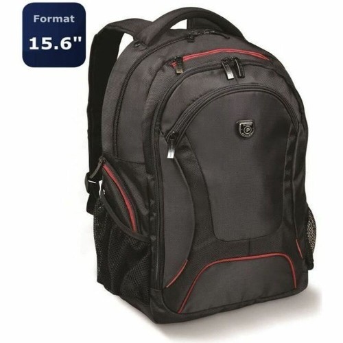 Laptop Backpack Port Designs Black Multicolour image 3