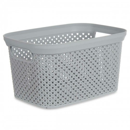 Laundry Basket Grey Plastic 3 L 16,5 x 12,5 x 23 cm (24 Units) image 3