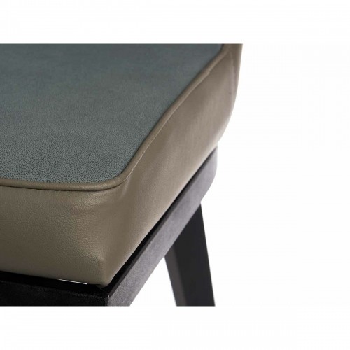 Armchair Shell Blue Black Grey Steel 48 x 88 x 60 cm (2 Units) image 3