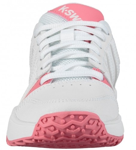 Tennis shoes for kids K-SWISS COURT SMASH OMNI white/pink, size UK 10 (EU 28) image 3