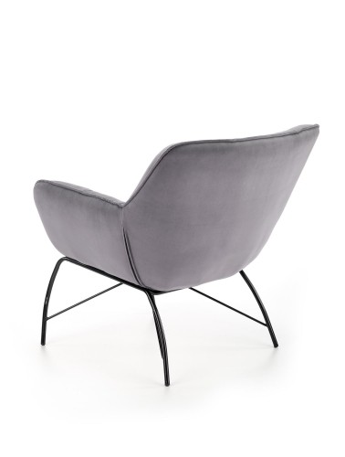 Halmar BELTON leisure chair color: grey image 3
