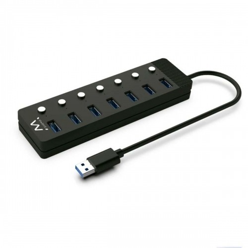 USB-разветвитель Ewent EW1147 Чёрный image 3