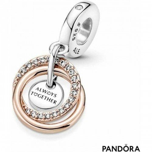 Woman's charm link Pandora FAMILY ALWAYS ENCIRCLED DANGLE image 3