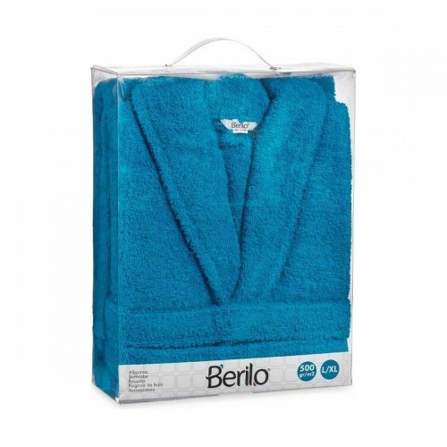 Dressing Gown L/XL Blue (6 Units) image 3