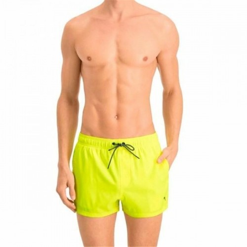 Men’s Bathing Costume Puma Short Swim Lime image 3