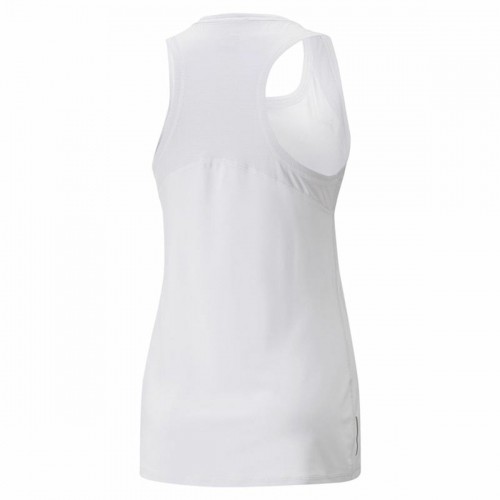 Women’s Short Sleeve T-Shirt Puma Favorite Tank White image 3