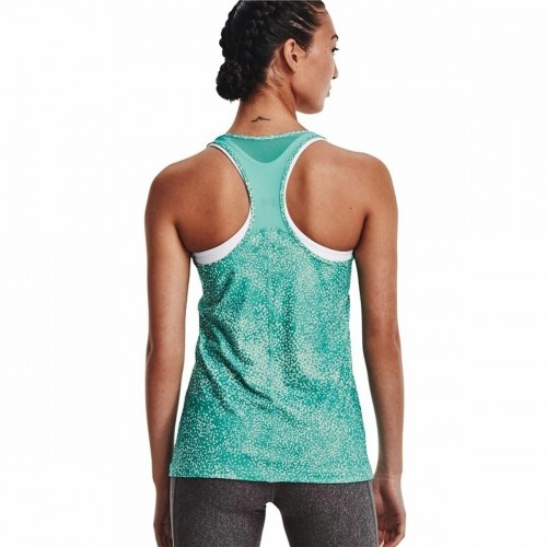 Women’s Short Sleeve T-Shirt Under Armour HeatGear  Aquamarine image 3