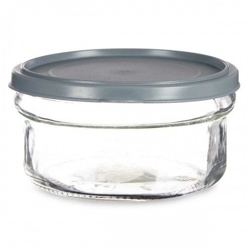 Vivalto Круглая коробочка для завтраков с крышкой Серый Пластик 415 ml 12 x 6 x 12 cm (24 штук) image 3