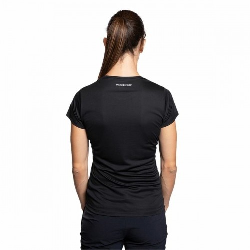 Sieviešu Krekls ar Īsām Piedurknēm Trangoworld Zalabi Kalns Melns image 3