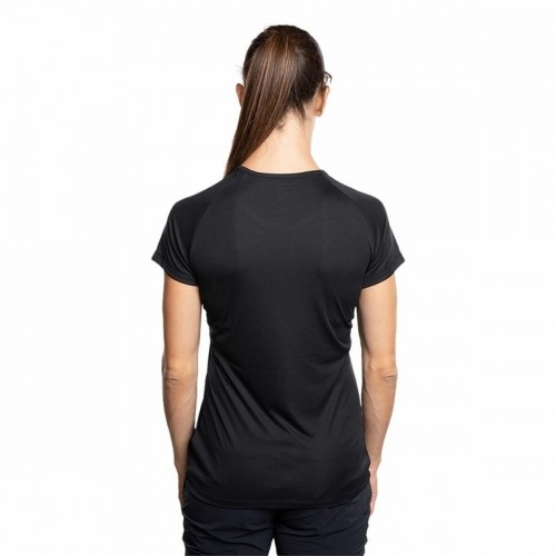 Women’s Short Sleeve T-Shirt Trangoworld Chovas Moutain Black image 3