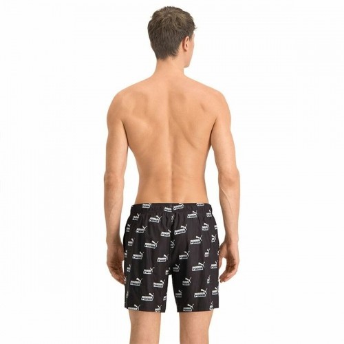 Men’s Bathing Costume Puma Logo Aop N1 Black image 3