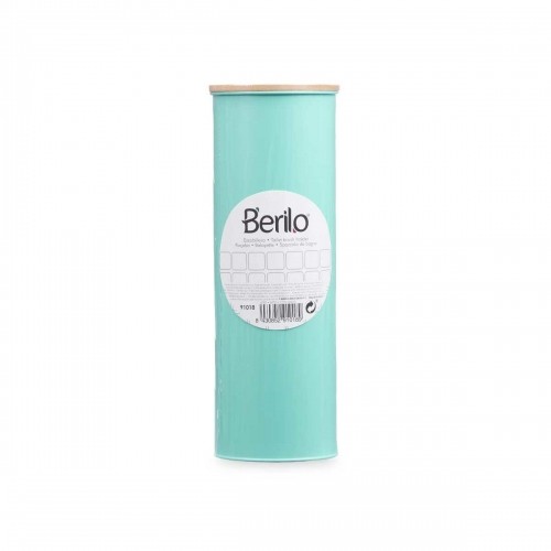 Berilo Щетка для унитаза Мята Металл Бамбук Пластик 9,5 X 27 X 9,5 cm (6 штук) image 3
