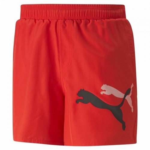 Спортивные мужские шорты Puma Ess+ Logo Power Cat For All Time Красный image 3