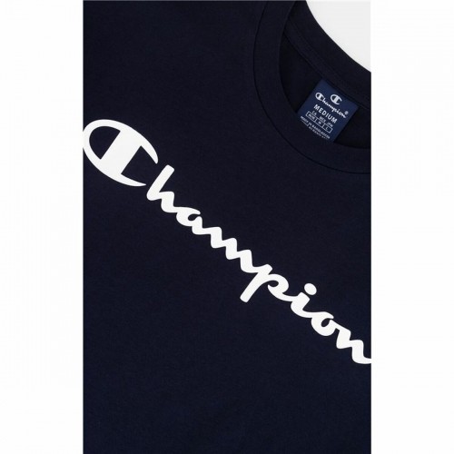 Футболка Champion Crewneck Синий Мужской image 3