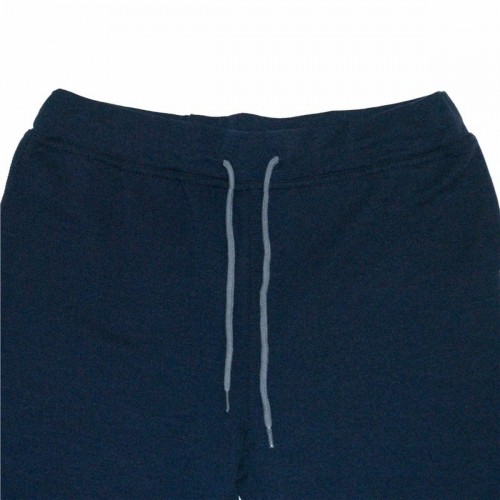 Long Sports Trousers Joluvi Fit Campus Navy Blue Dark blue Unisex image 3