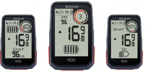 Velodators SIGMA ROX 4.0 GPS Black HR Set image 3