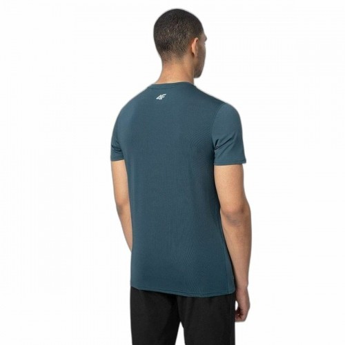 Men’s Short Sleeve T-Shirt 4F Fnk M210 Dark blue image 3