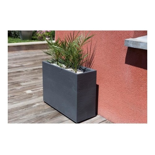 Plant pot EDA Anthracite Plastic image 3