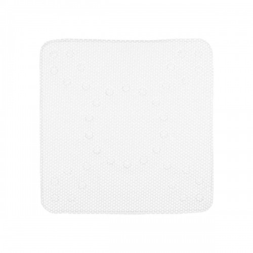Berilo Neslīdošs dušas paklājs Balts PVC 53 x 52,5 x 1 cm (6 gb.) image 3