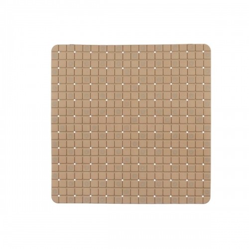 Berilo Neslīdošs dušas paklājs Rāmji Bēšs PVC 50,3 x 50,3 x 0,7 cm (6 gb.) image 3