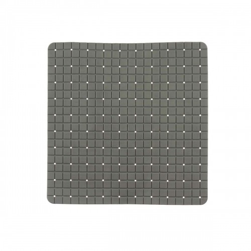 Berilo Neslīdošs dušas paklājs Rāmji Pelēks PVC 50,3 x 50,3 x 0,7 cm (6 gb.) image 3