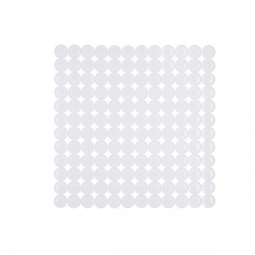 Berilo Neslīdošs dušas paklājs Balts PVC 68 x 36 x 1 cm (6 gb.) image 3
