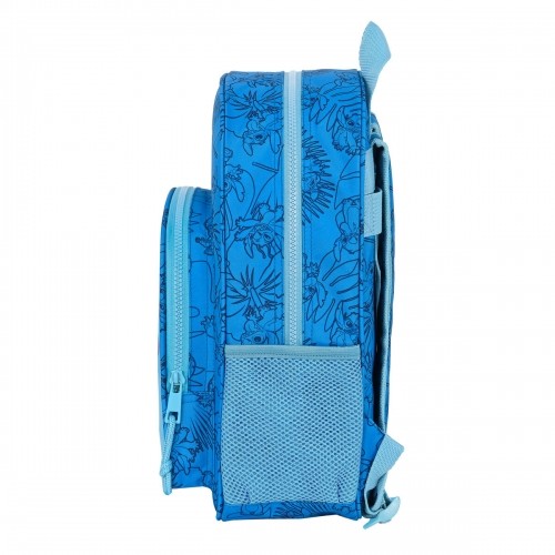 School Bag Stitch Blue 26 x 34 x 11 cm image 3