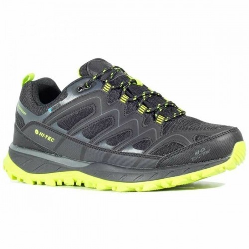 Running Shoes for Adults Hi-Tec Lander Low Waterproof Black Moutain image 3