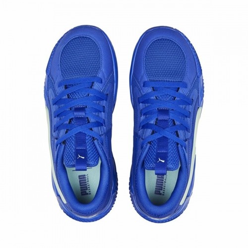 Basketball Shoes for Adults Puma Court Rider Chaos Sl Blue image 3
