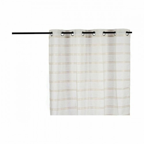 Curtain Stripes Beige 140 x 0,1 x 260 cm (6 Units) image 3