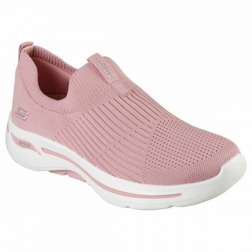 Sports Trainers for Women Skechers GO WALK Arch Fit - Iconic Pink image 3