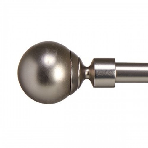 Curtain Bar Extendable Ball Silver Iron 5 x 126 x 5 cm (12 Units) image 3