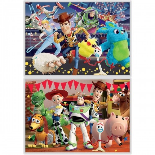 2 Pužļu Komplekts   Toy Story Ready to play         100 Daudzums 40 x 28 cm image 3