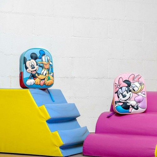 School Bag Minnie Mouse Pink 25 x 31 x 10 cm image 3