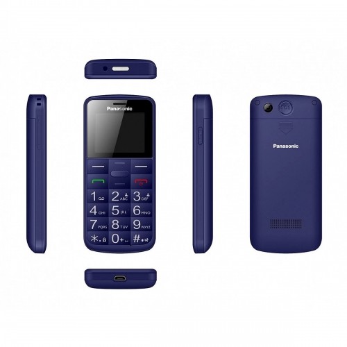 Mobile telephone for older adults Panasonic KX-TU110EXC 1,77" TFT Bluetooth LED Blue image 3