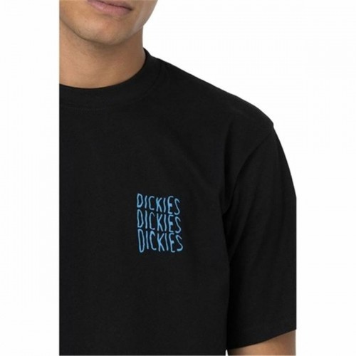 Krekls ar Īsām Piedurknēm Dickies Creswell Melns Vīriešu image 3