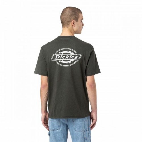 Футболка с коротким рукавом Dickies Holtville  Зеленый Мужской image 3