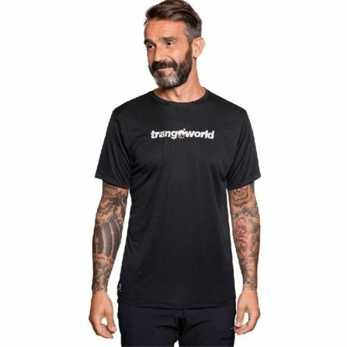 Men’s Short Sleeve T-Shirt Trangoworld Cajo Th Black image 3