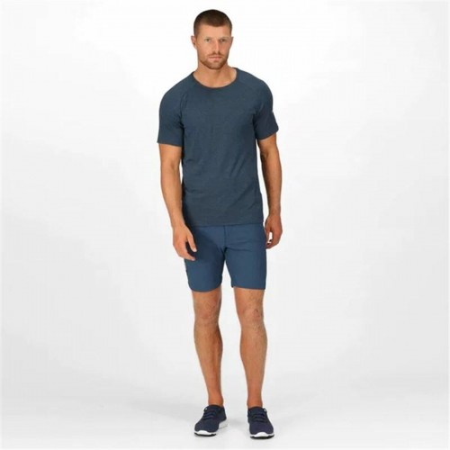 Men’s Short Sleeve T-Shirt Regatta Ambulo Blue image 3