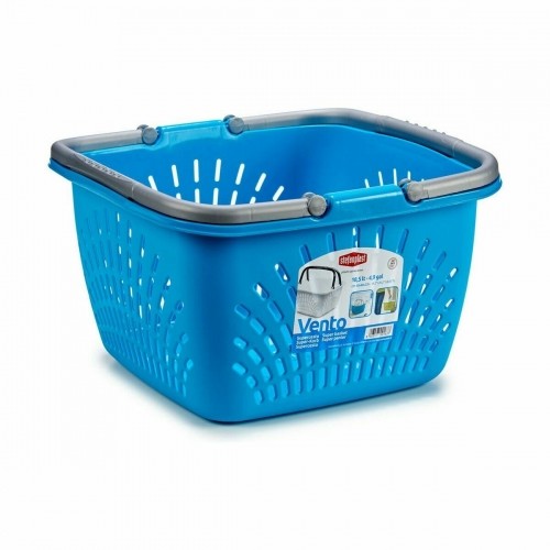 Multi-purpose basket Stefanplast Brown Plastic 18 L 39 x 21,5 x 39 cm With handles (30 Units) image 3