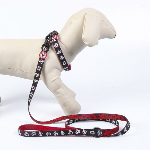 Dog Lead Mickey Mouse Black M image 3
