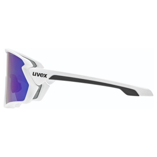 Brilles Uvex Sportstyle 231 white mat / mirror blue image 3