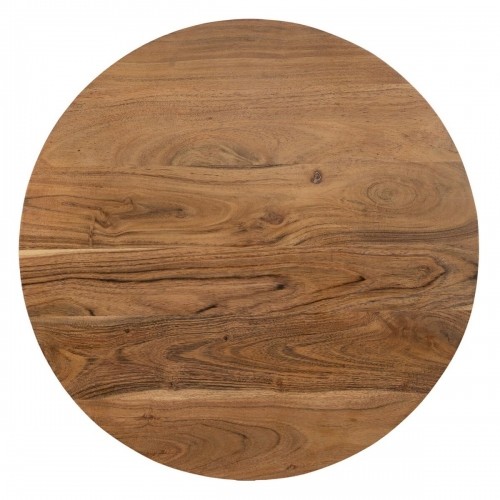 Set of 3 tables Wood Metal Iron Acacia 50 x 50 x 45 cm image 3